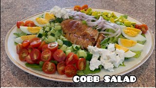 How To Make Perfect Cobb SaladChicken Cobb Salad Recipe [upl. by Yung]