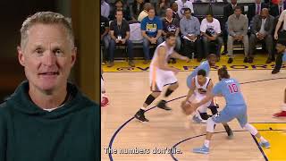 Steve Kerr Remembers an ICONIC Stephen Curry Play [upl. by Web763]