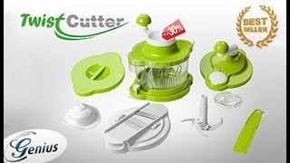 Twist Cutter di Genius®  TritaTutto Manuale  ECLShopTV [upl. by Zared960]