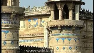 Man Singh Palace  Beautiful structure in Gwalior fort Madhya Pradesh [upl. by Hanas]