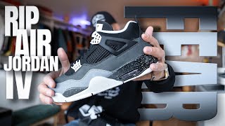 LA FIN DES JORDAN 4 ⁉️ AIR JORDAN IV « FEAR » 😱 FLOP❓ [upl. by Takara]