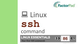 Linux ssh command summary with examples [upl. by Kuo]