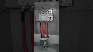 Bypass Switch Panel 100amp electrical powerpanel electricalcontrolpanel [upl. by Ethben464]