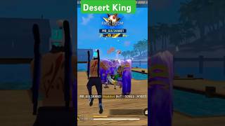 Desert king 👑👑 freefire howtoearnmoneybyplayingfreefire freefire1vs1customtipsandtrick season [upl. by Amand231]