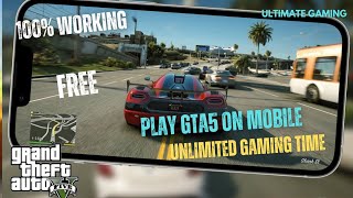 How To Play Gta 5 on Mobile  Mobile Me GTA 5 kaise khele  Real Gta 5 On Mobile  100 Working [upl. by Ennaihs145]