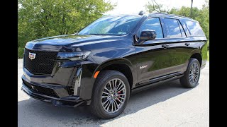 2023 Cadillac Escalade ESV SPORT BLACK Interior Exterior [upl. by Venola]