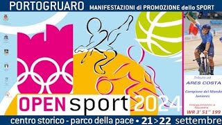 PORTOGRUARO 21092024 OPEN SPORT 2024 [upl. by Wilfrid812]