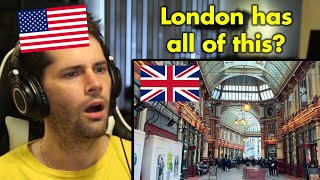 American Reacts to the 14 Best Things to Do in London [upl. by Caresa]