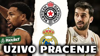 UZIVO  REAL MADRID vs PARTIZAN [upl. by Ardyaf2]