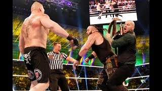 Brock Lesner vs Braun Strowman Universal Championship Full Match WWE Crown Jew [upl. by Jacquelyn964]