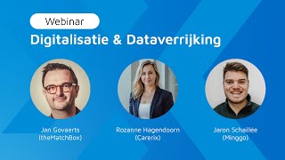 Webinar digitalisatie en dataverrijking [upl. by Eppie]