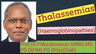 ThalassemiasHemoglobinopathiesMuralis Simplified Biochemistry [upl. by Suoiluj]