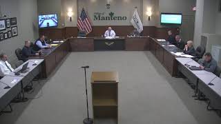 Manteno Village Board Meeting Feb 22 2022 [upl. by Schechter356]