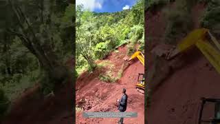 Forest Fire  Prevention Line Digging Process [upl. by Neysa]