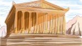 How to draw Temple of Artemis [upl. by Artemas]