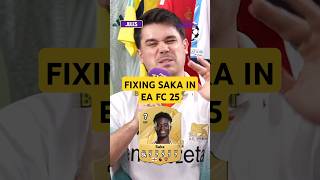 FIXING SAKAS EA FC 25 CARD 🔥 it gets HEATED 😬 shorts football soccer [upl. by Floss]