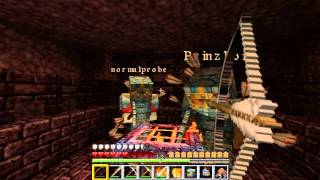 Lets Play Minecraft HD  48 Wer schießt denn hier immer auf uns [upl. by Binnings]