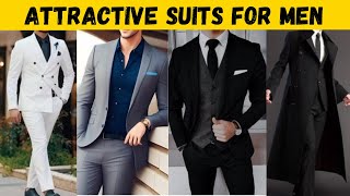 ATTRACTIVE SUITS FOR MEN  M STYLE [upl. by Julian]