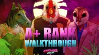 Hotline Miami  A Walkthrough  Eighth Chapter Push It 71338 [upl. by Jermaine]