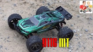 Review of the 9116 112 Brushed RC Monster Truck from GeekBuying [upl. by Knuth]