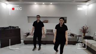 Ban than chali dekho  Easy dance steps  By Raksha Negi and Akshay Khetrapal [upl. by Neeruam]