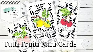 Tutti Fruiti Mini Cards  BetterPress Letterpress [upl. by Devora]