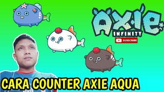 CARA MUDAH COUNTER HERO AQUA  AXIE INFINITY [upl. by Ahsaela]