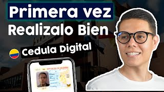 Como sacar la cédula digital por primera vez 👉 2024 PASO A PASO [upl. by Suiravad]