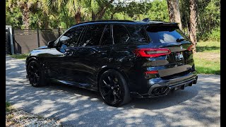 BMW X5 M50i Cold Start and Revs [upl. by Corabel]