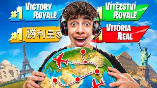 i Won Fortnite in Every Country [upl. by Eetnuahs]