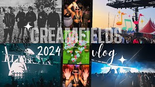 CREAMFIELDS VLOG  2024 coach travel camping amp chaos [upl. by Grayce]