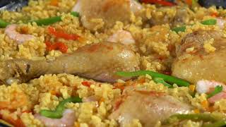 Paella de Pollo con verduras [upl. by Dory853]