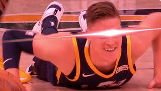 Jonas Jerebko FIRST Jazz Team Game High Lights [upl. by Nuncia]