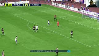 Toulouse  My reactions and comments gameplay EA Sports FC 24 [upl. by Eirolam]