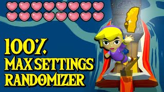 Wind Waker RANDOMIZER MAX SETTINGS are INSANE 100 Full Run [upl. by Wenoa893]