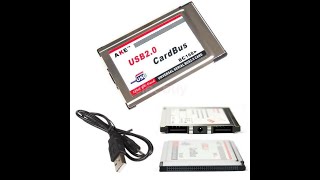 The PCMCIA CardBus Adapter from China Which one is it [upl. by Annoeik652]