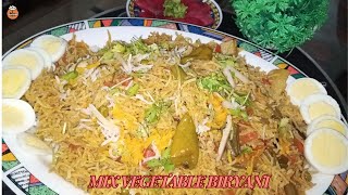 MIX VEGETABLE BIRYANI  SampB KITCHEN [upl. by Cuyler]