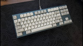 Eniigma Infinitum TKL  Pewter switches sound test [upl. by Aoh]