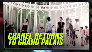 Chanel returns to Grand Palais for Paris Fashion Week  ABSCBN News [upl. by Ymorej]