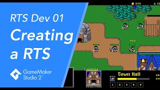 RTS Dev 01  Creating a RTS in Game Maker Studio 2 [upl. by Valeta]