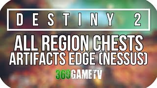 Destiny 2 All Artifacts Edge Region Chest Locations Nessus Planet Region Chests Locations Guide [upl. by Sula193]