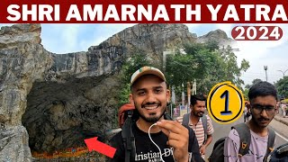 SHRI AMARNATH YATRA 2024  PEHALGAM ROUTE  Jammu to pehalgam  amarnathyatra yatra2024 [upl. by Meir]