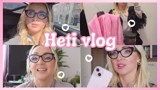 Heti vlog  új telefon barátnők mozi vásárlás haul  Nagyváradi Nelli [upl. by Elorak333]