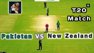 New Zealand Vs Pakistan T20 Match 26 April 2024 Real Cricket 24 Gameplay Smartcric Cricktime Crichd [upl. by Aicat20]