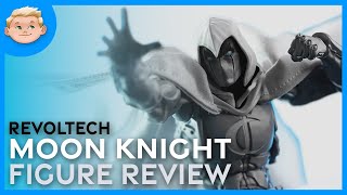 Revoltech Moon Knight Action Figure Review [upl. by Enra446]