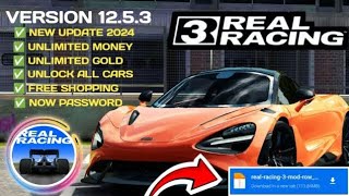 REAL RACING 3 MOD APK UNLIMITED MONEY AND GOLD V1253  NEW UPDATE 2024 [upl. by Ahtenek681]