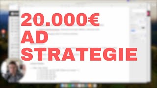 AD Strategie hinter 20000€ Umsatz pro Monat [upl. by Nos]