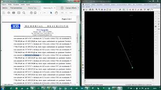 Recriando Planta a partir de um memorial descritivo no TopoGRAPHAula24 [upl. by Ennaej680]