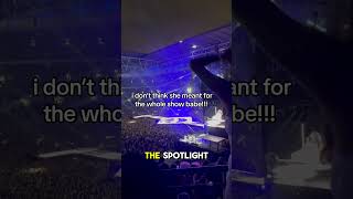 Taylor Swift Fan WAVES NONSTOP Unbelievable Concert Moment 😱🎤 [upl. by Alleiram]