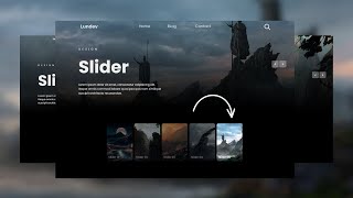 How To Make Responsive Image Slider Using HTML CSS and JavaScript [upl. by Mihsah]